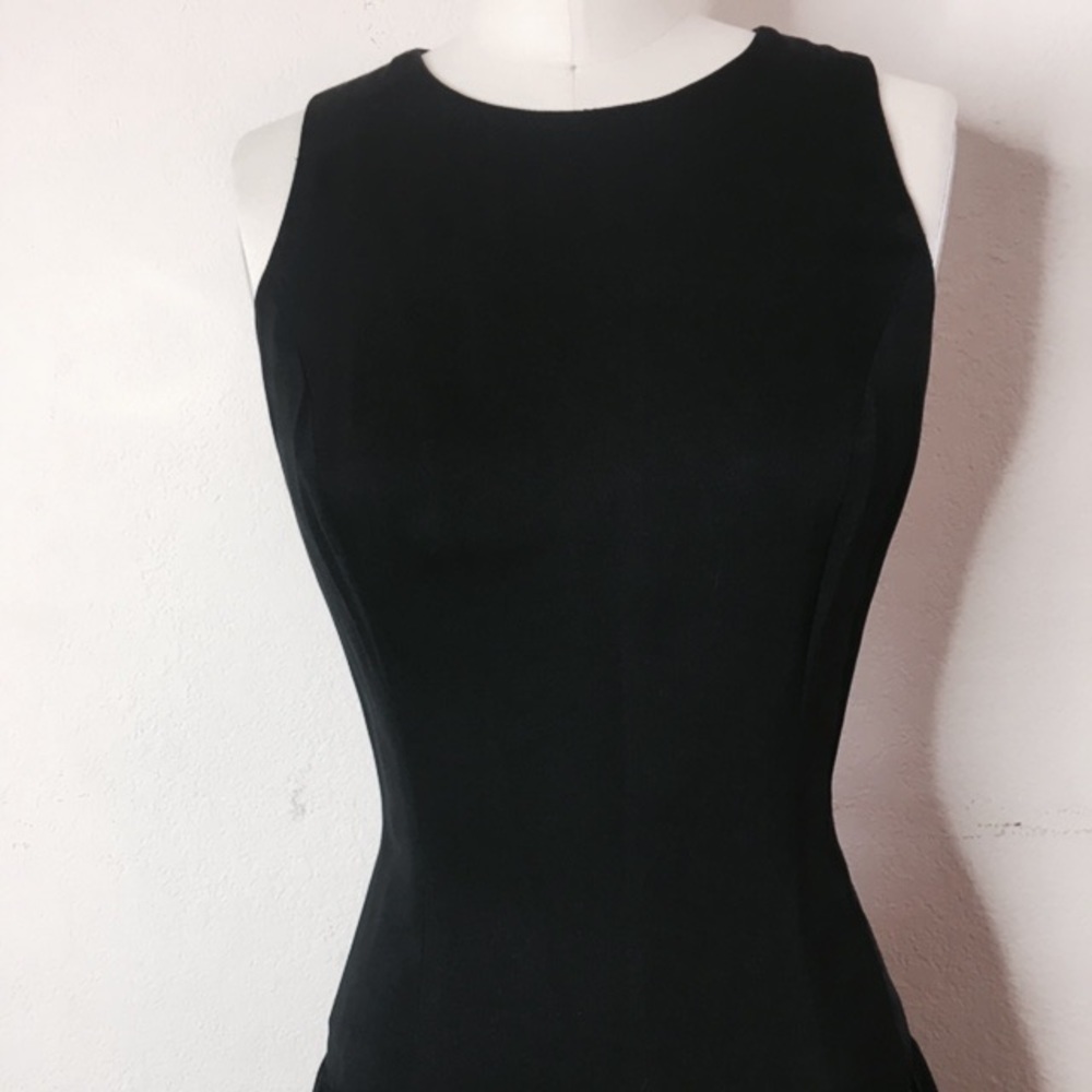 Vintage Leo Narducci little black dress 6